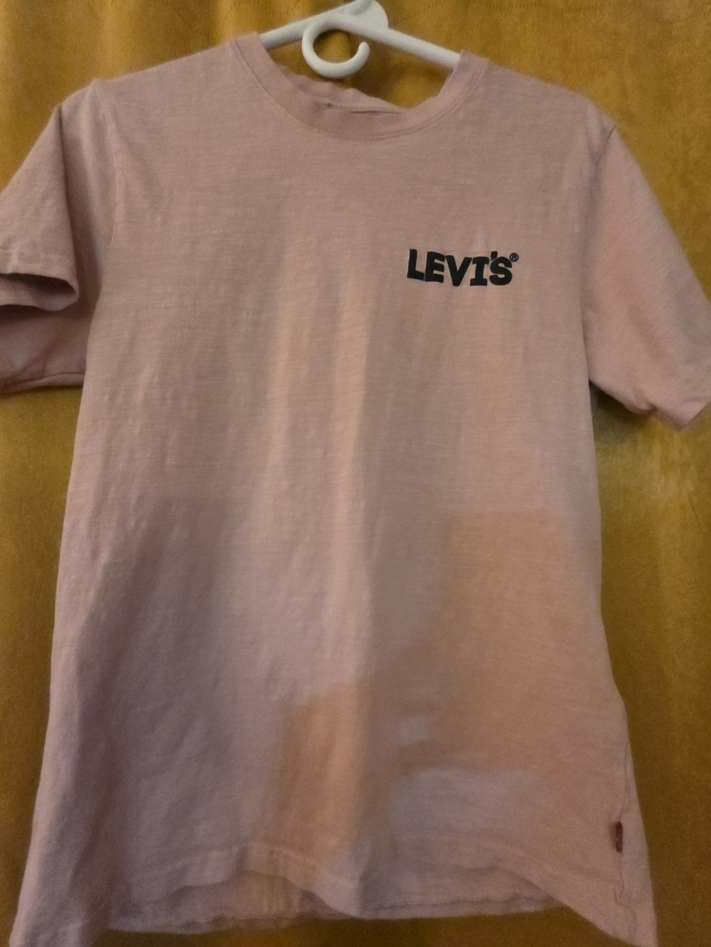Levi's Light Pink Crewneck Logo Tee